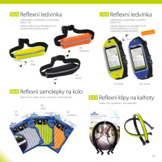 Reflexní samolepky na kolo - bílé Reflexní samolepky na kolo - bílé